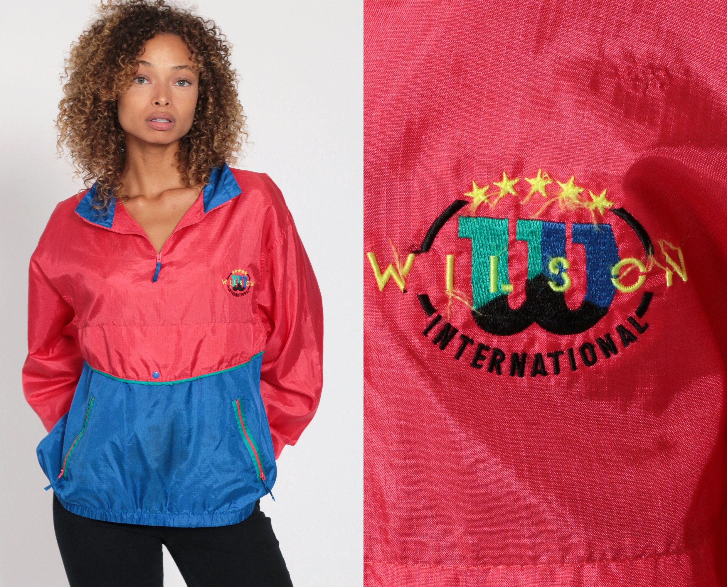 multicolor 90s jacket