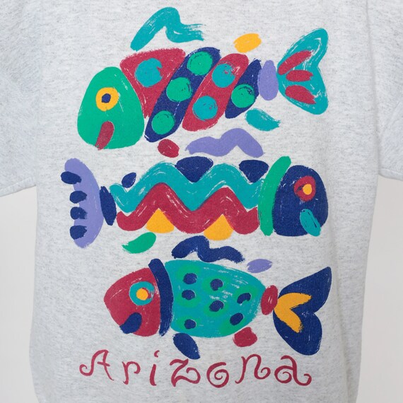 Arizona Sweatshirt 90s Sweatshirt Fish Sweatshirt… - image 4