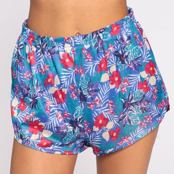 Floral running hotsell shorts