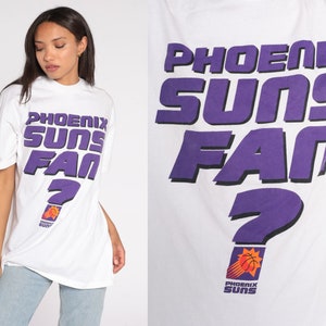 Vintage 1993 Phoenix Sun Slammin, Phoenix Sun Basketball T-Shirt quick  drying shirt custom t shirts t shirt for men