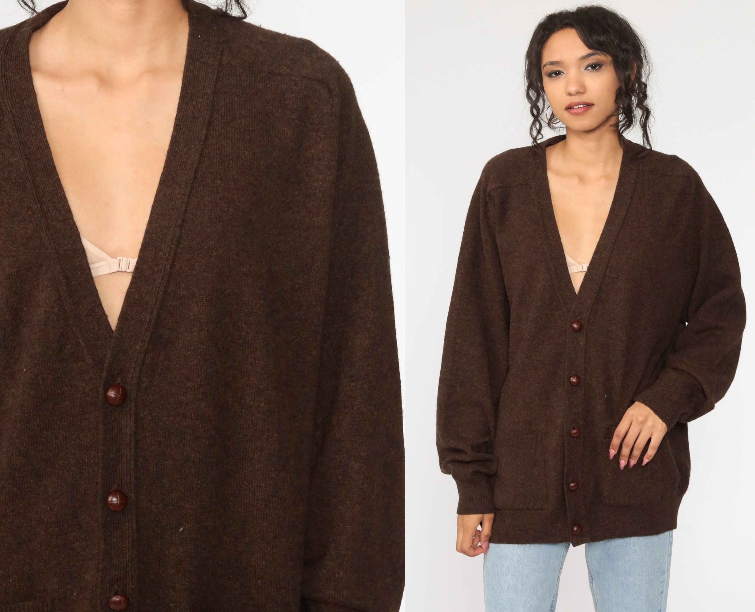 ll bean wool cardigan sweater