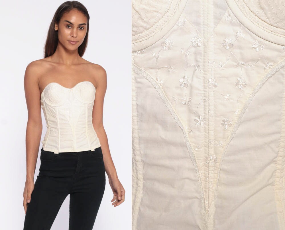 sweetheart neckline bustier top