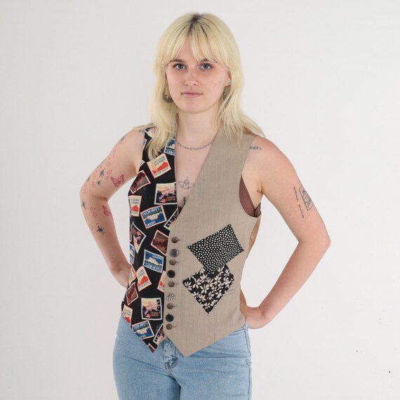 80s vest top