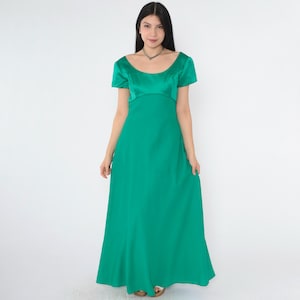 Empire Satin Dress - Etsy