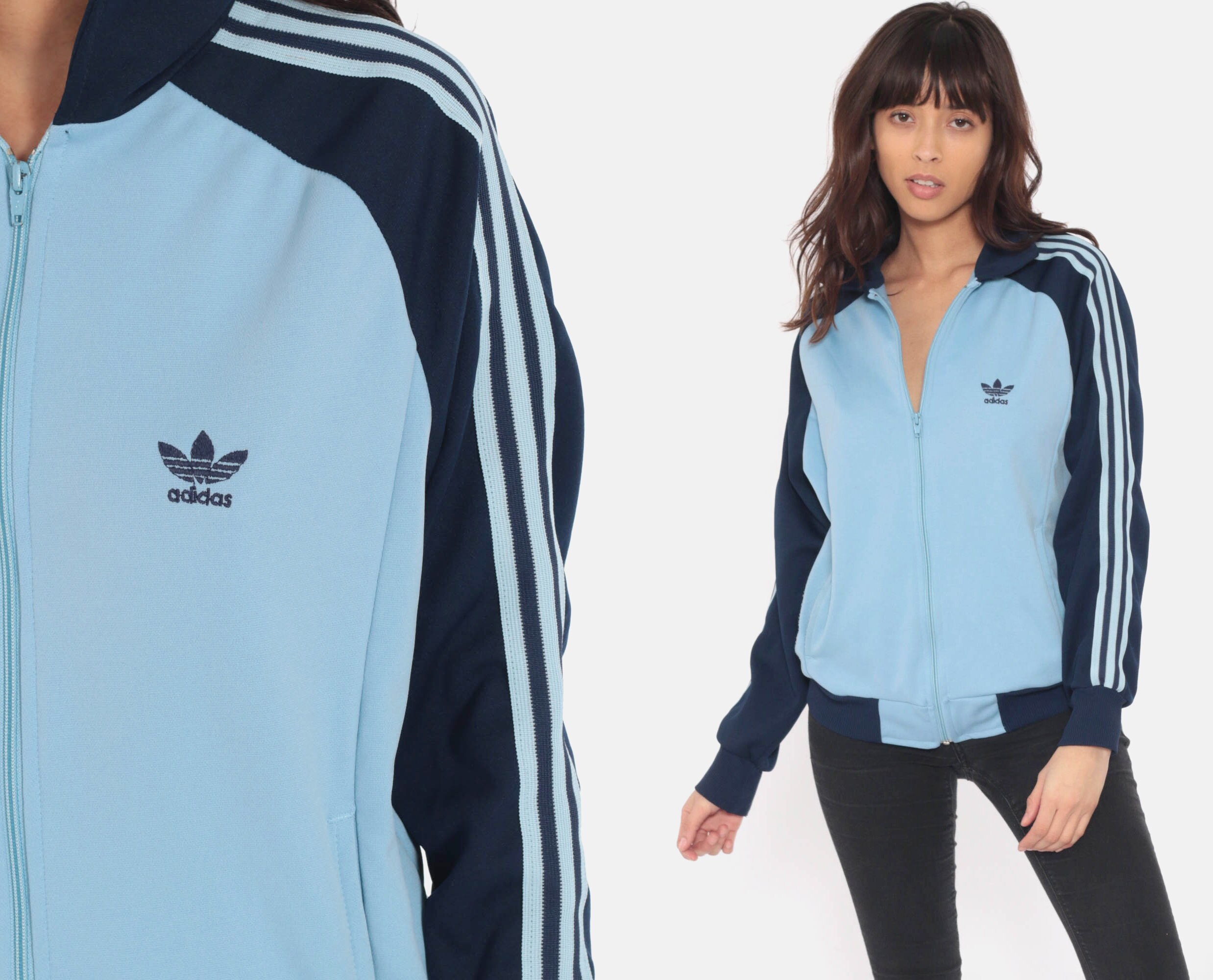 adidas track zip up