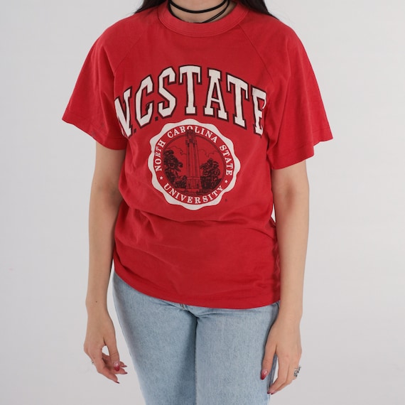 90s NC State T-Shirt 90s North Carolina State Uni… - image 6