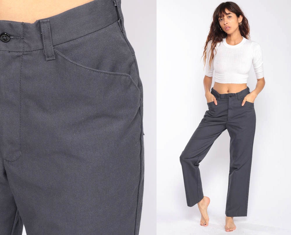 Aramark Work Pants 30 -- Grey 