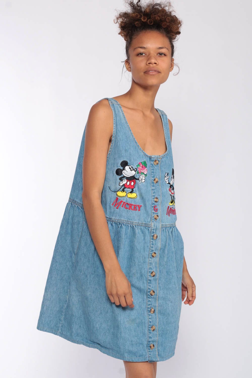 mickey mouse overall dress