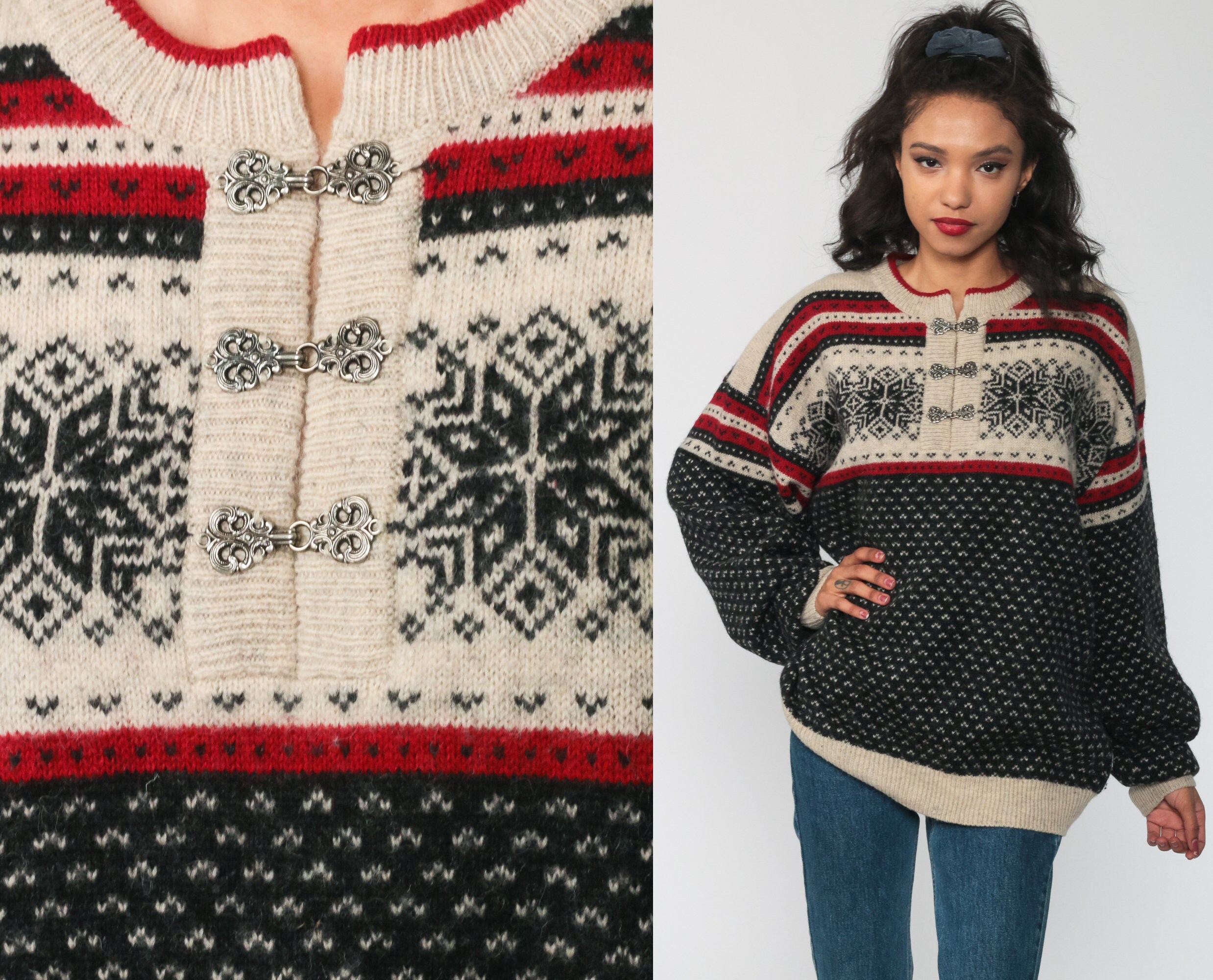 men's nordic wool sweaters