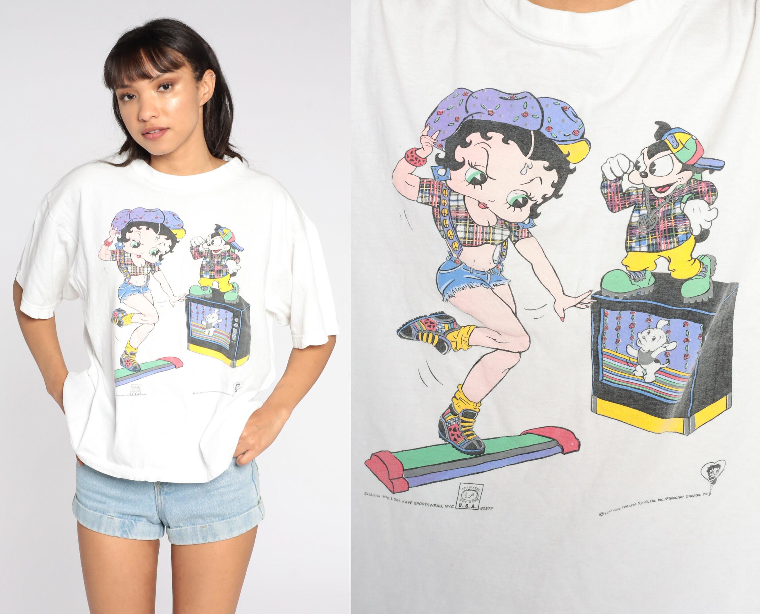 90s Betty Boop Shirt Retro Tshirt Hip 