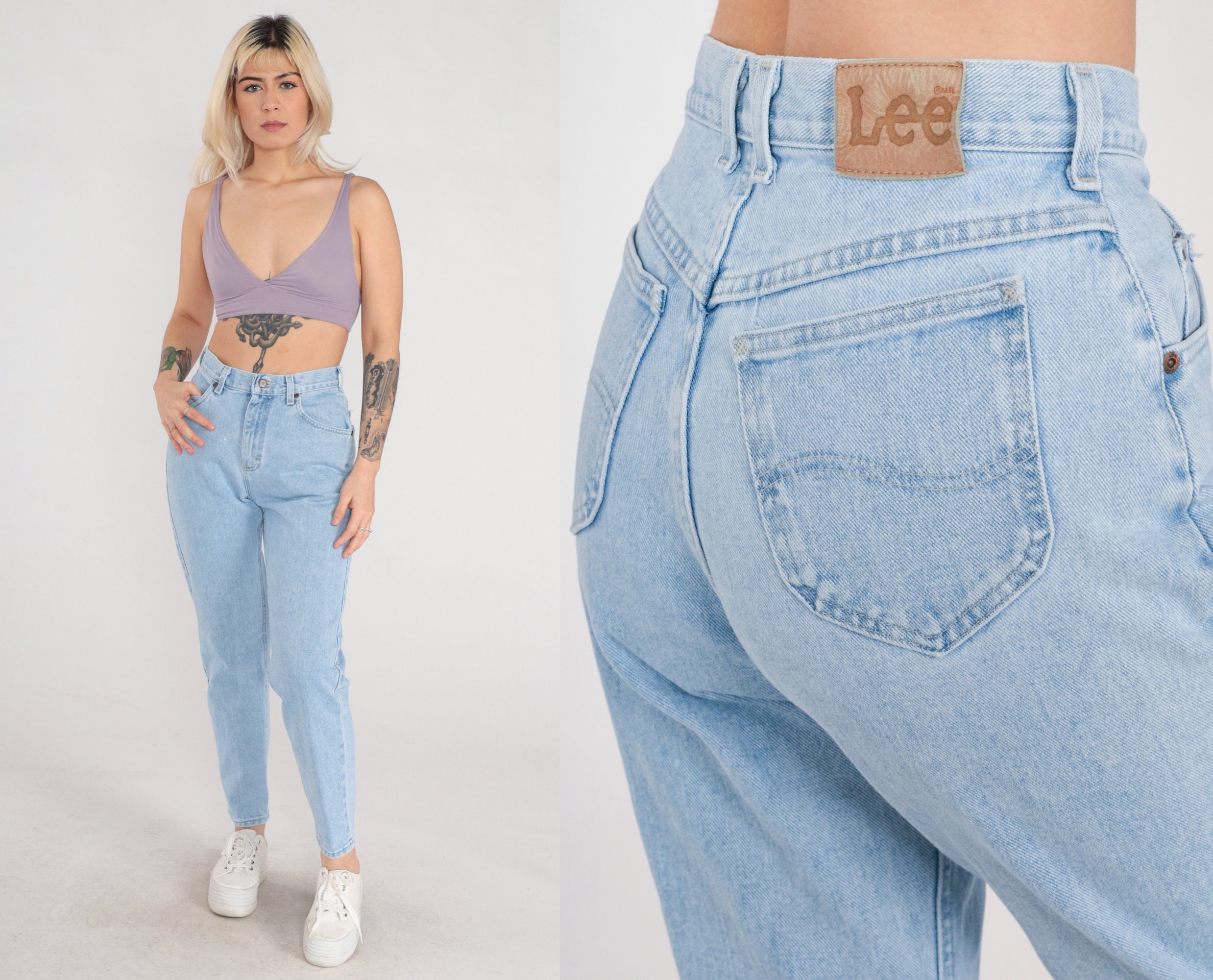 LEE Jeans Women's TUMMY CONTROL No Gap Waistband Trouser Pants Size 8  NWT | eBay