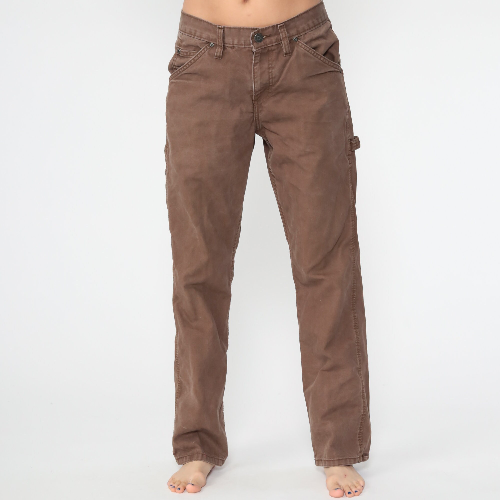 brown carpenter pants