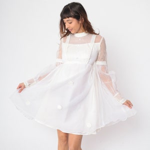 Rosetti Chiffon Victorian Bib Dress