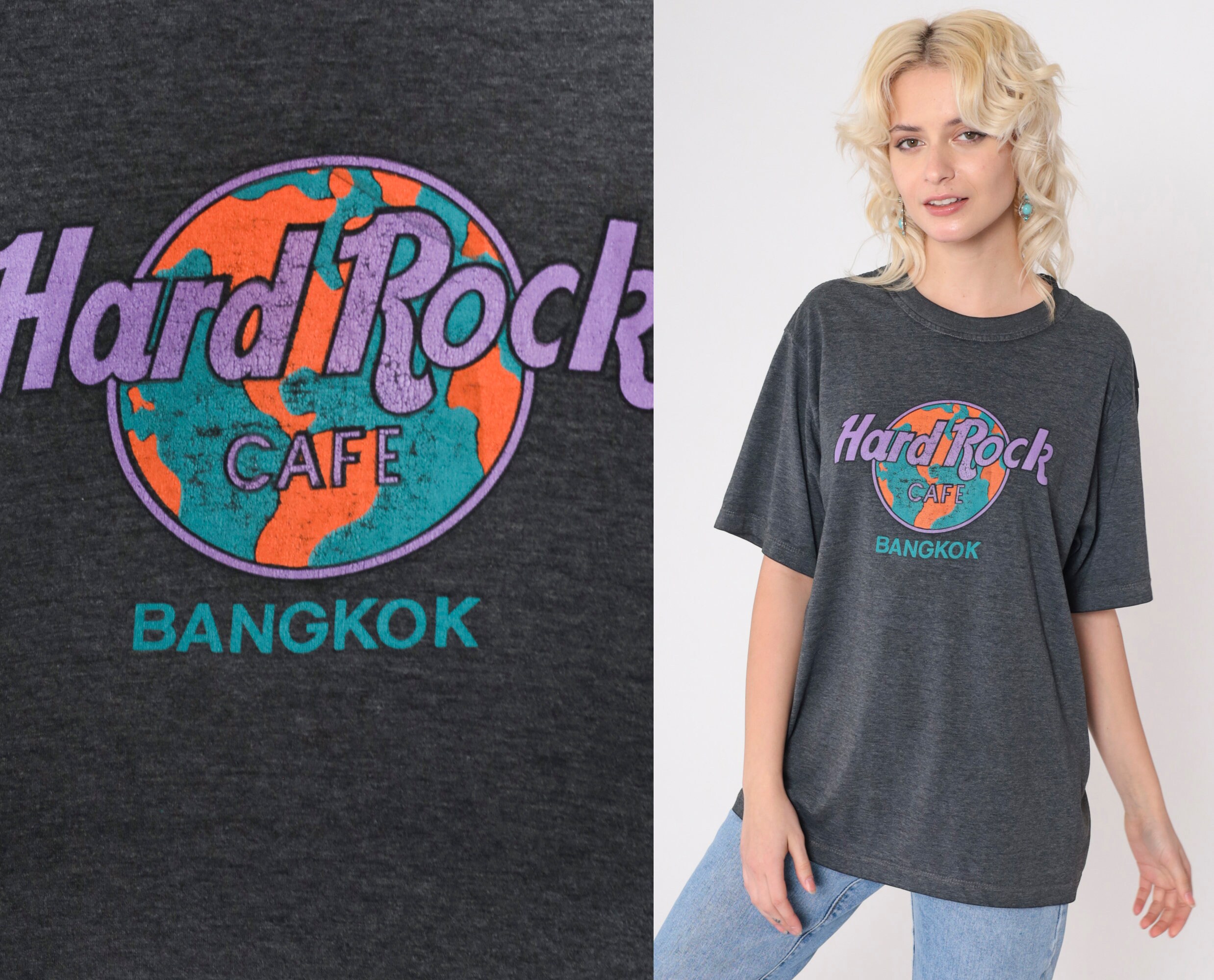 90年代 ハードロックカフェ シャツ バンコク タイ Tシャツ