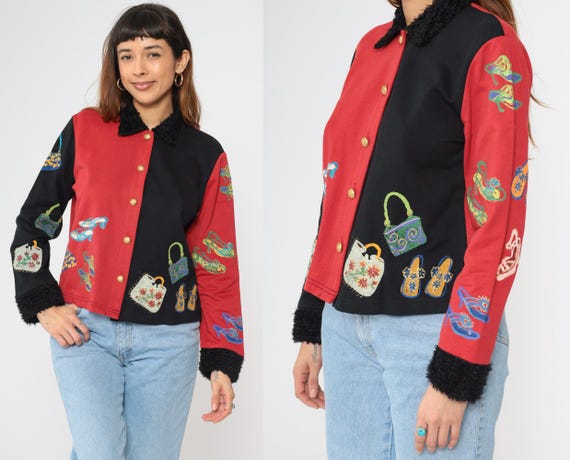 ジャケット・アウター 00s archive FTC food blouson jacket y2k 00s archive leopard fur foodie Y2KΩ