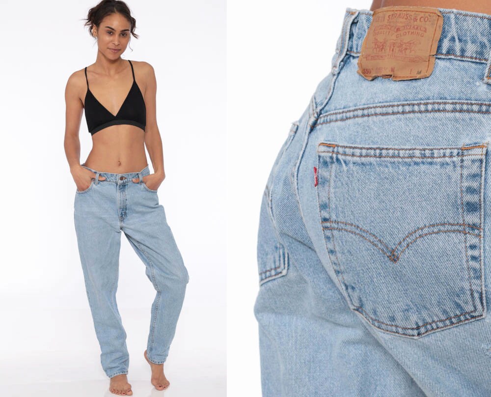 levis mom jeans tapered fit