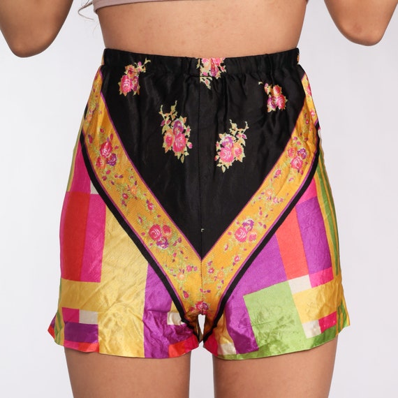 Pink Hippie Psychedelic Women's Shorts