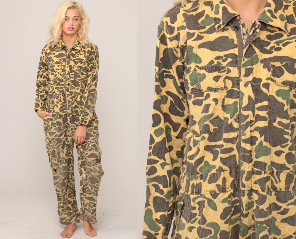 hunting camo jumpsuit