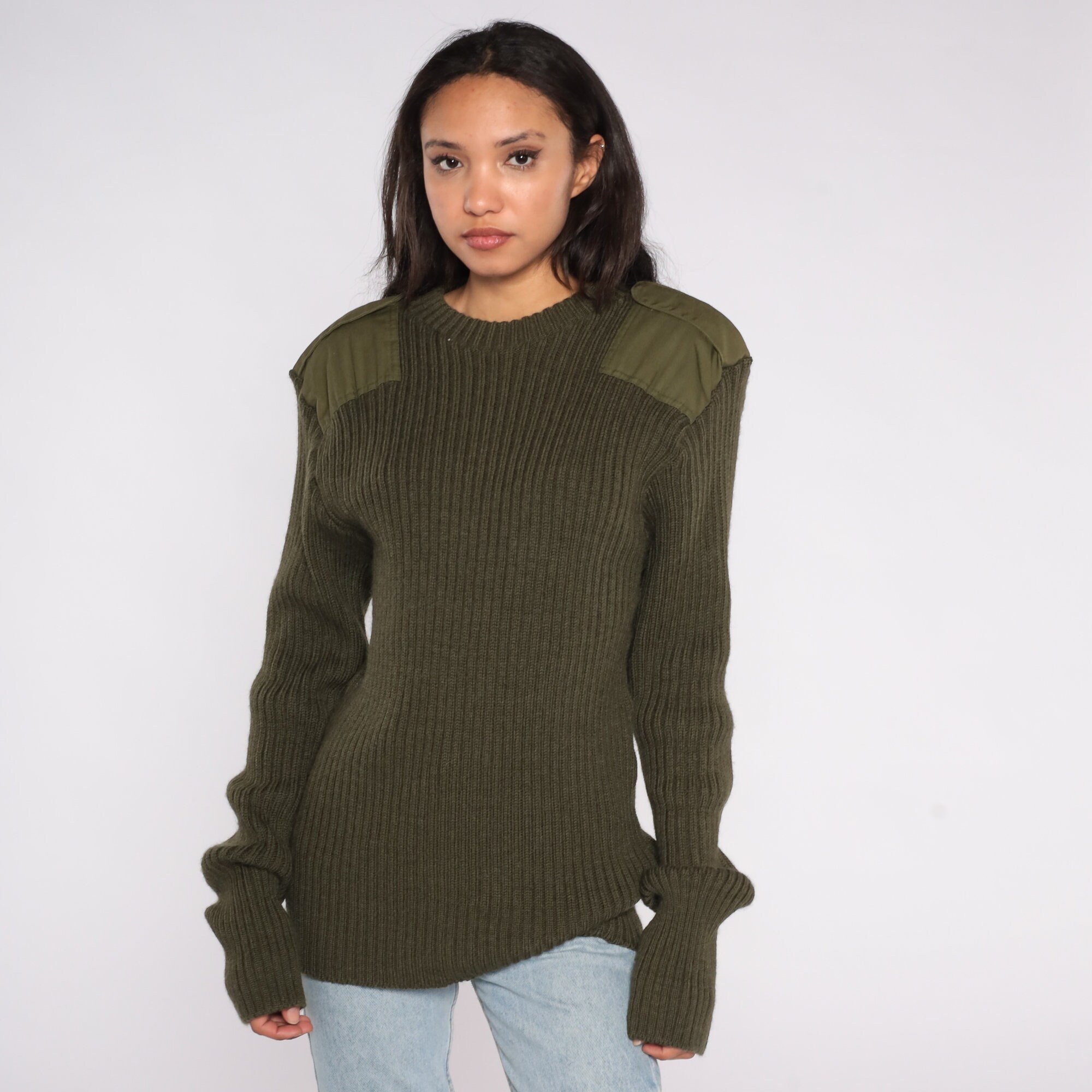 FORSOMEONE GRUNGE ARMY KNIT | www.ibnuumar.sch.id