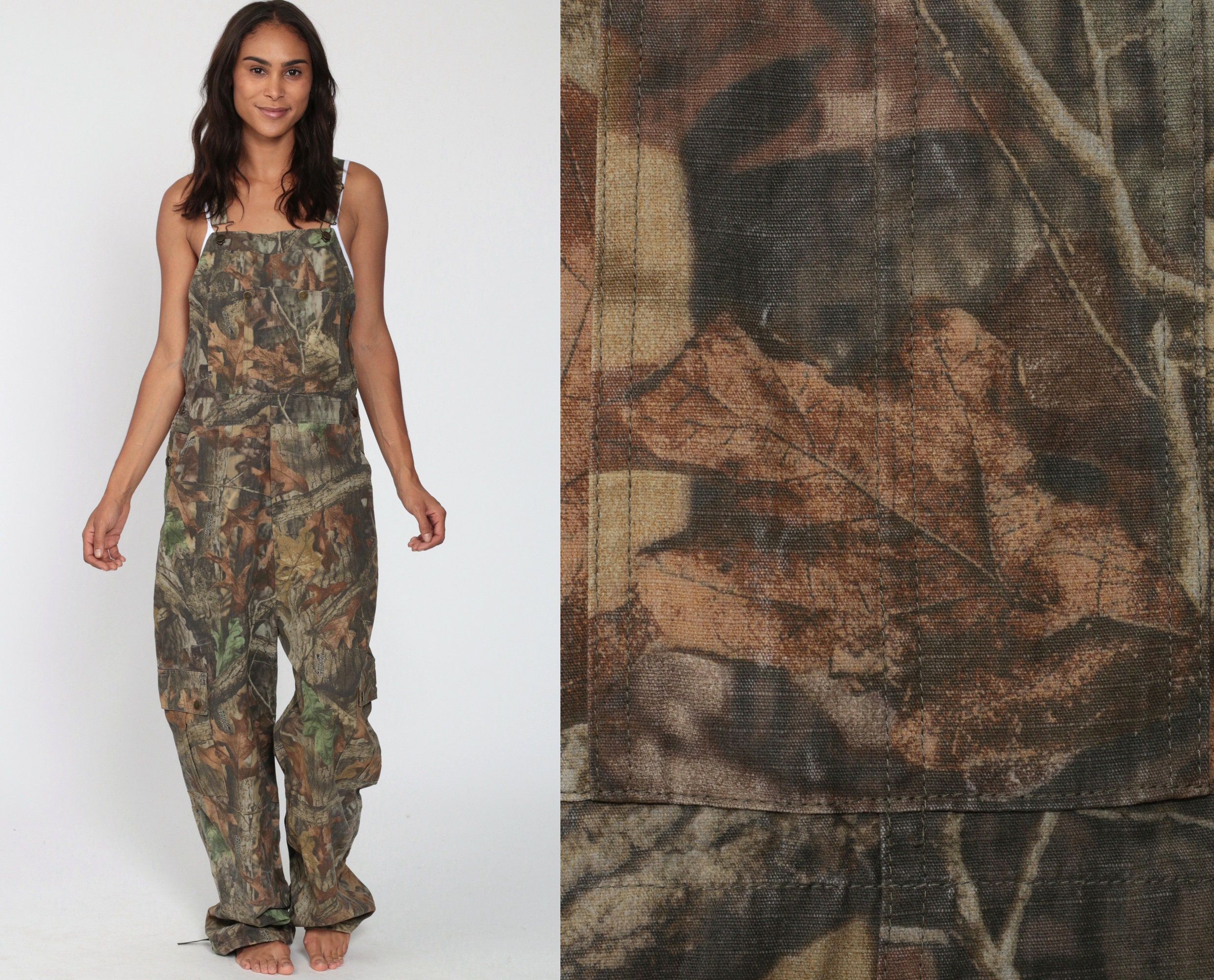 Camouflage Overalls 90s Pants Hunting 