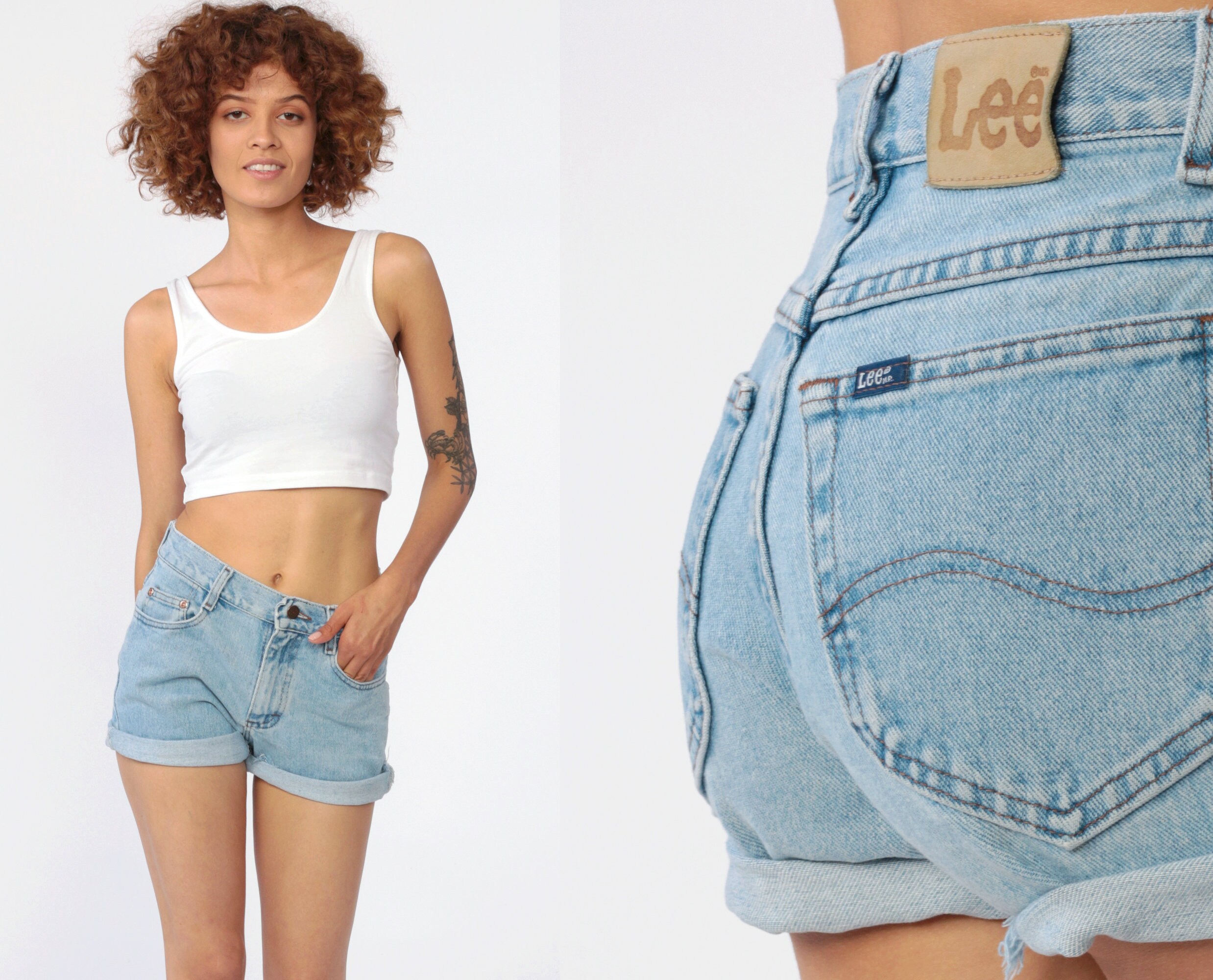 80s jeans shorts