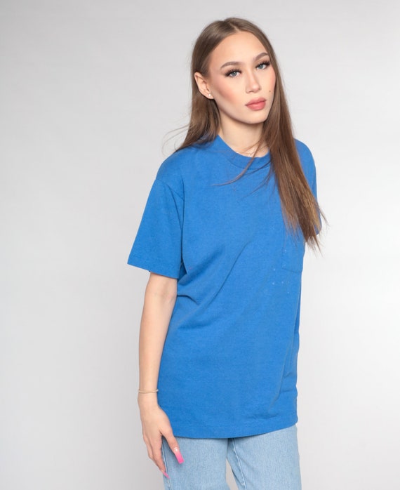 distressed pocket tee