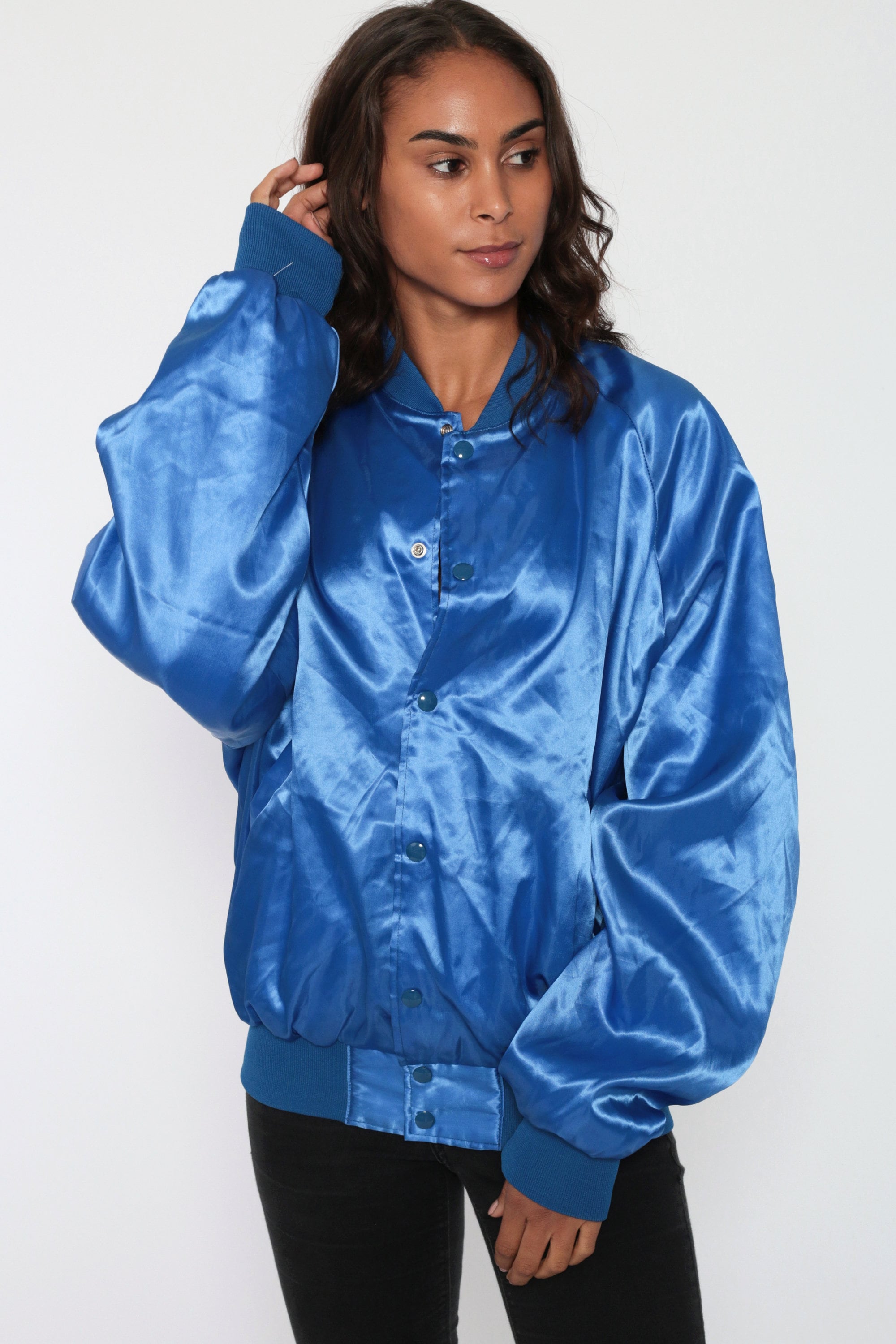 baseball bomber jacket vintage