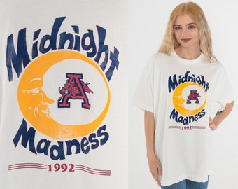 1992 Midnight Madness Shirt 90s University of Arkansas Basketball  