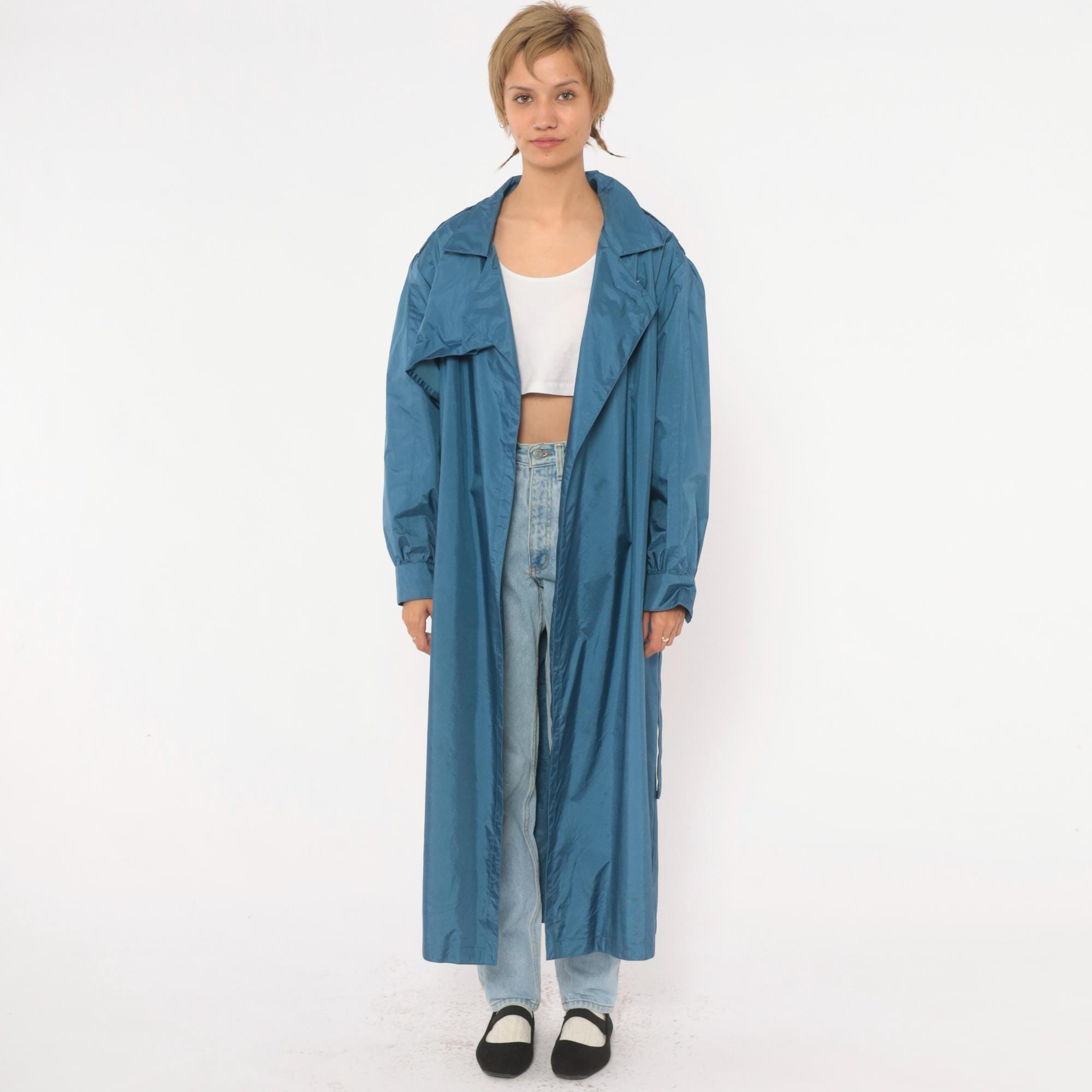 Nylon Trench Coat - Etsy