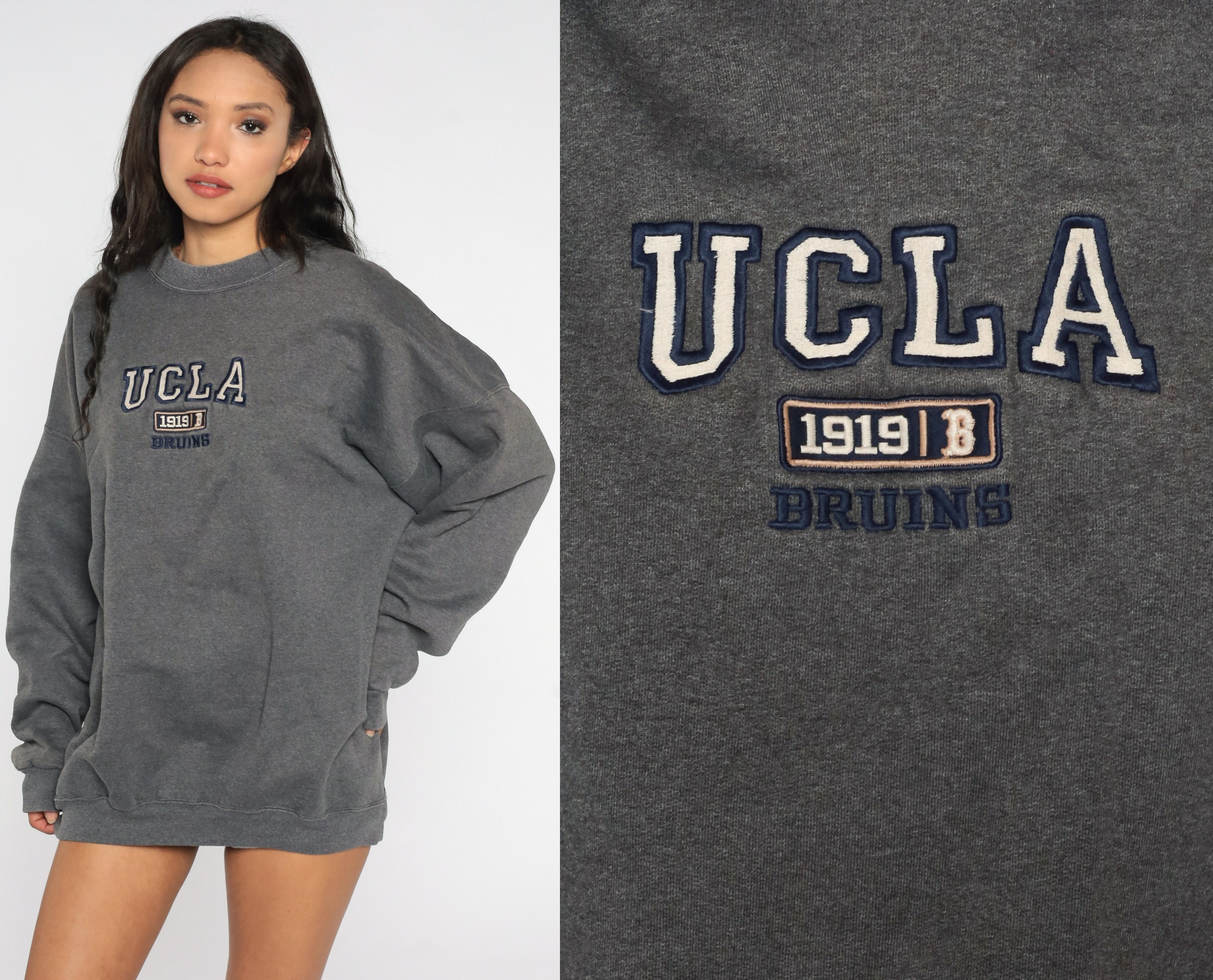 Cotton UCLA School Sweater