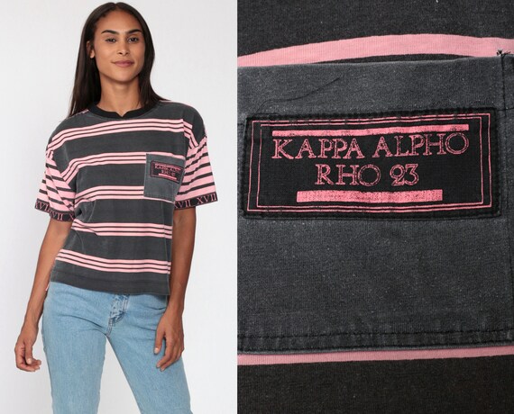 kappa striped t shirt