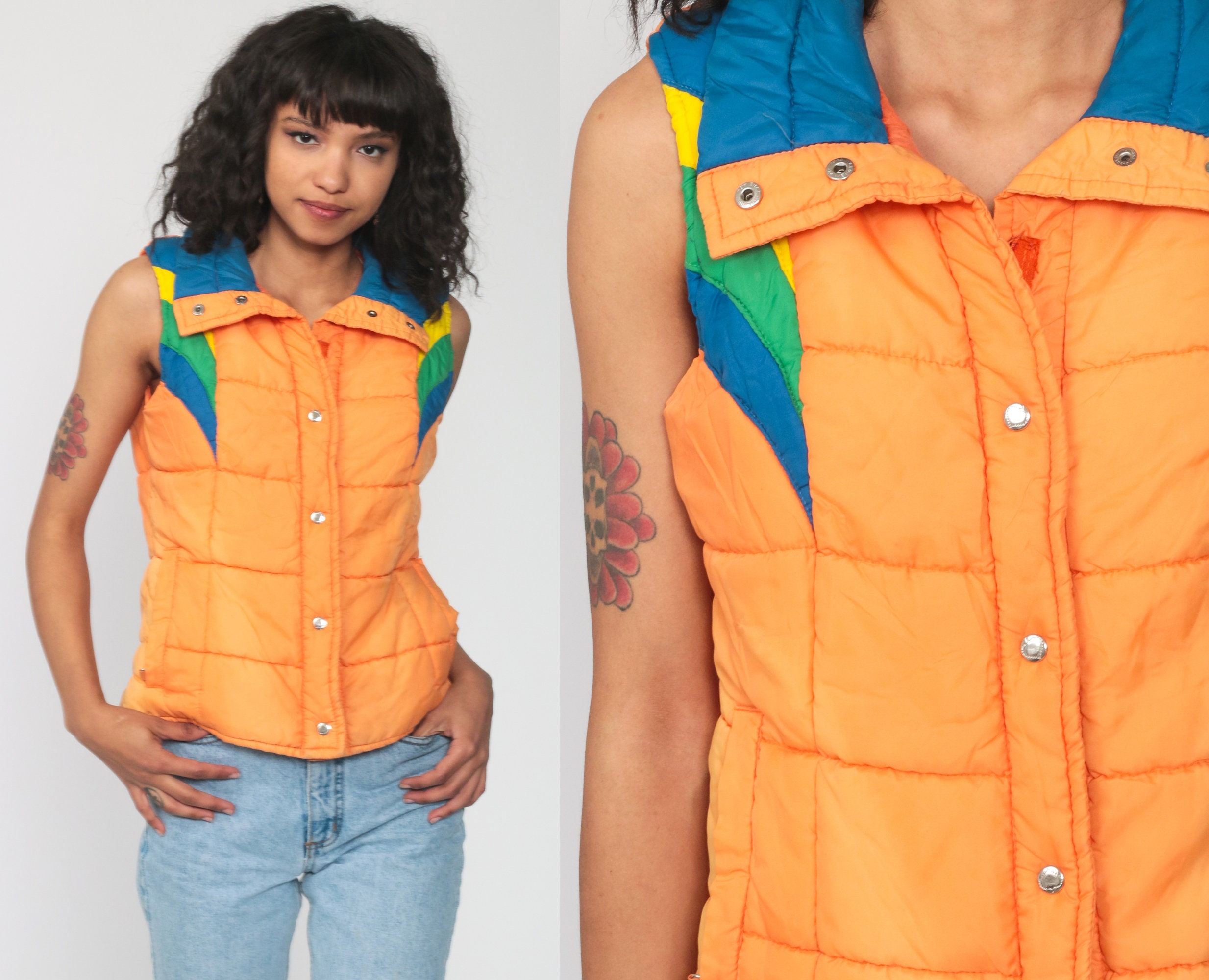 retro puffy vest