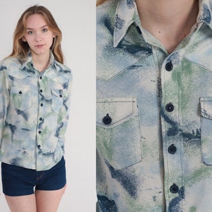 60s 70s melka Corduroy shirt