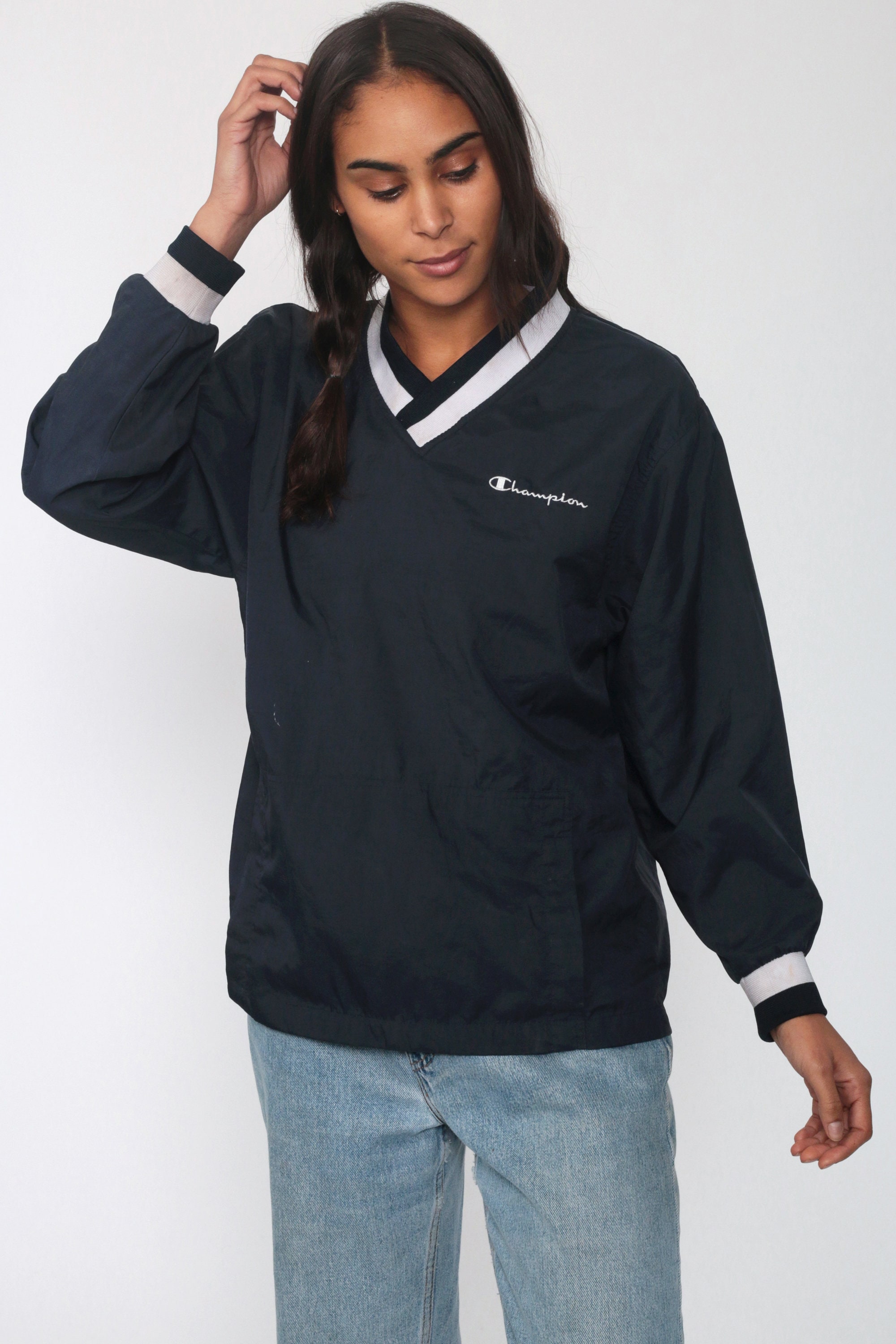 pullover windbreaker