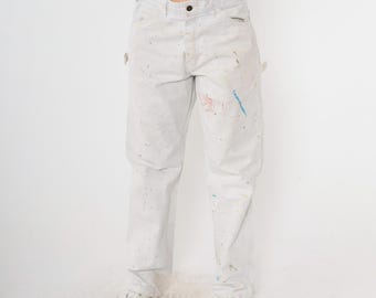 Dickies White Painter Pants Sherwin Williams Paint Splatter