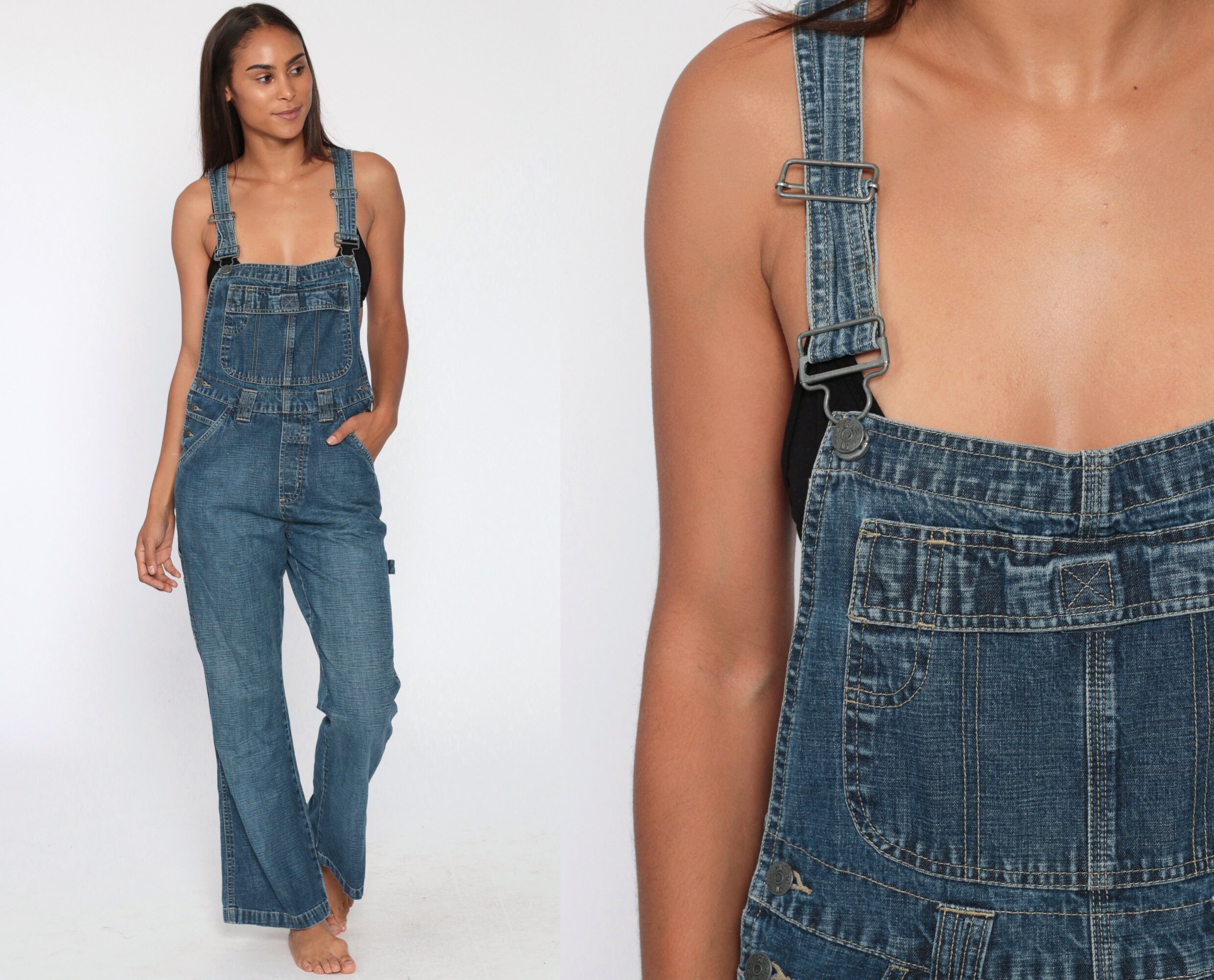 bell bottom overalls women