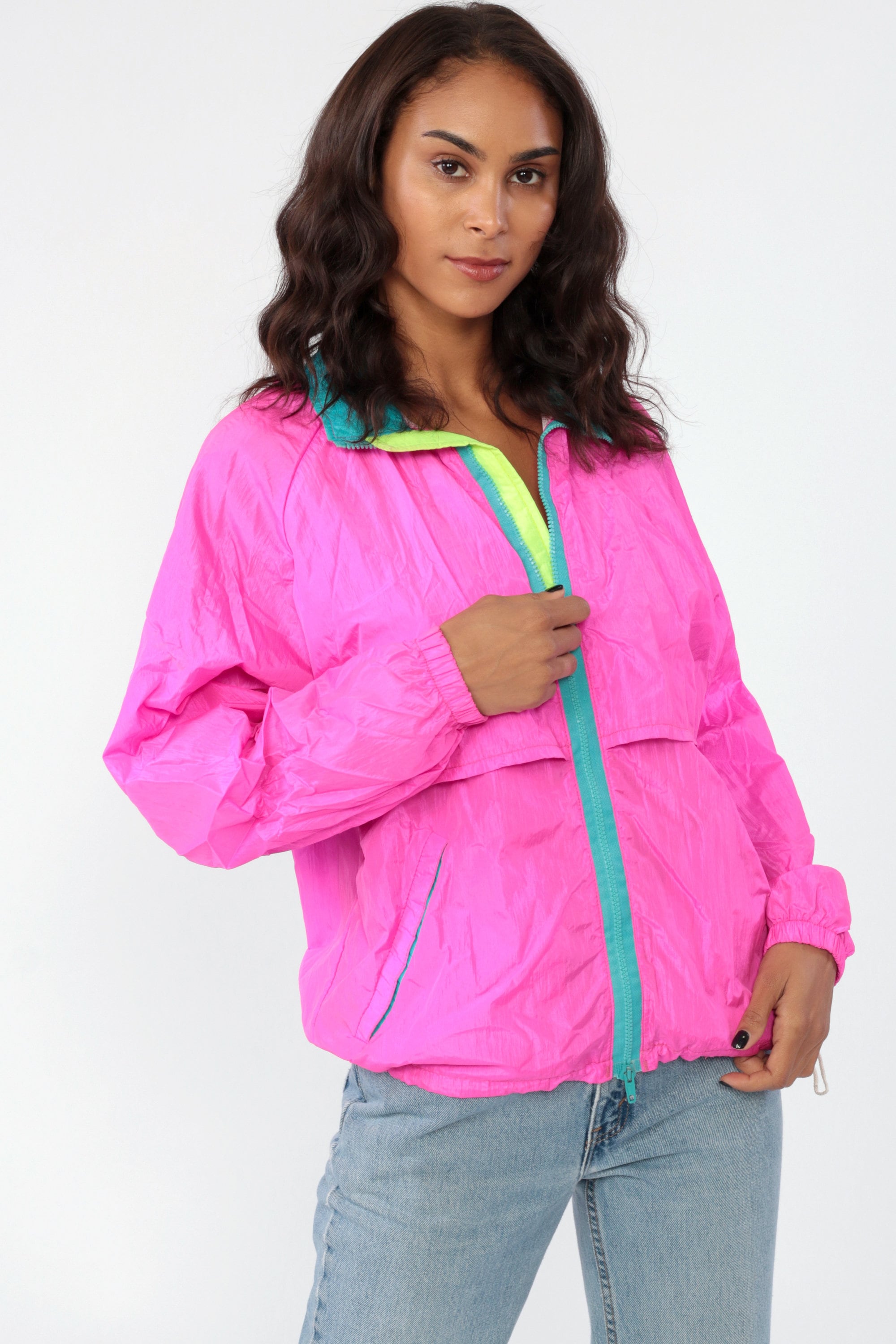multicolor 90s jacket