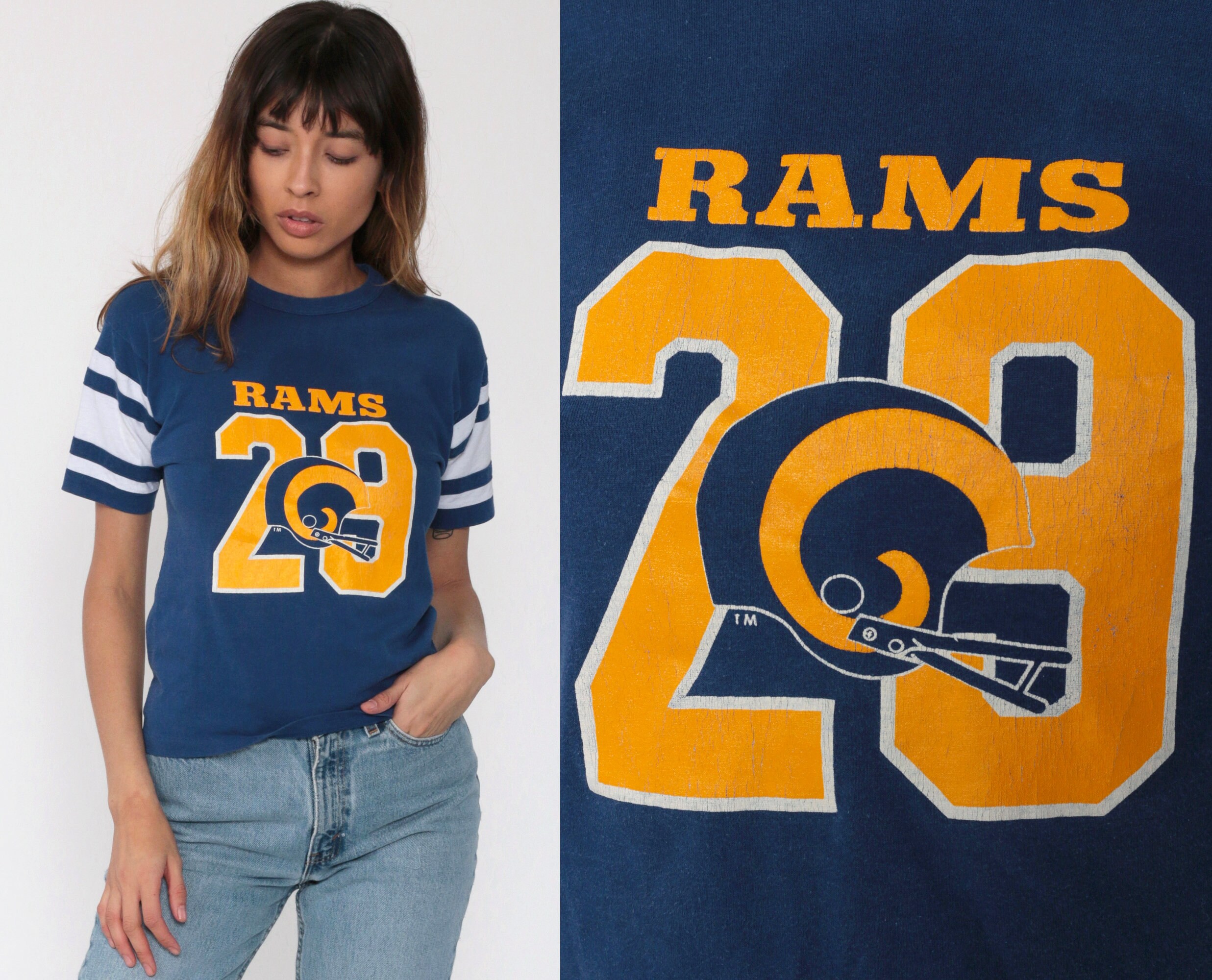 los angeles rams t shirt vintage,cheap - OFF 58% -indigloballabs.com