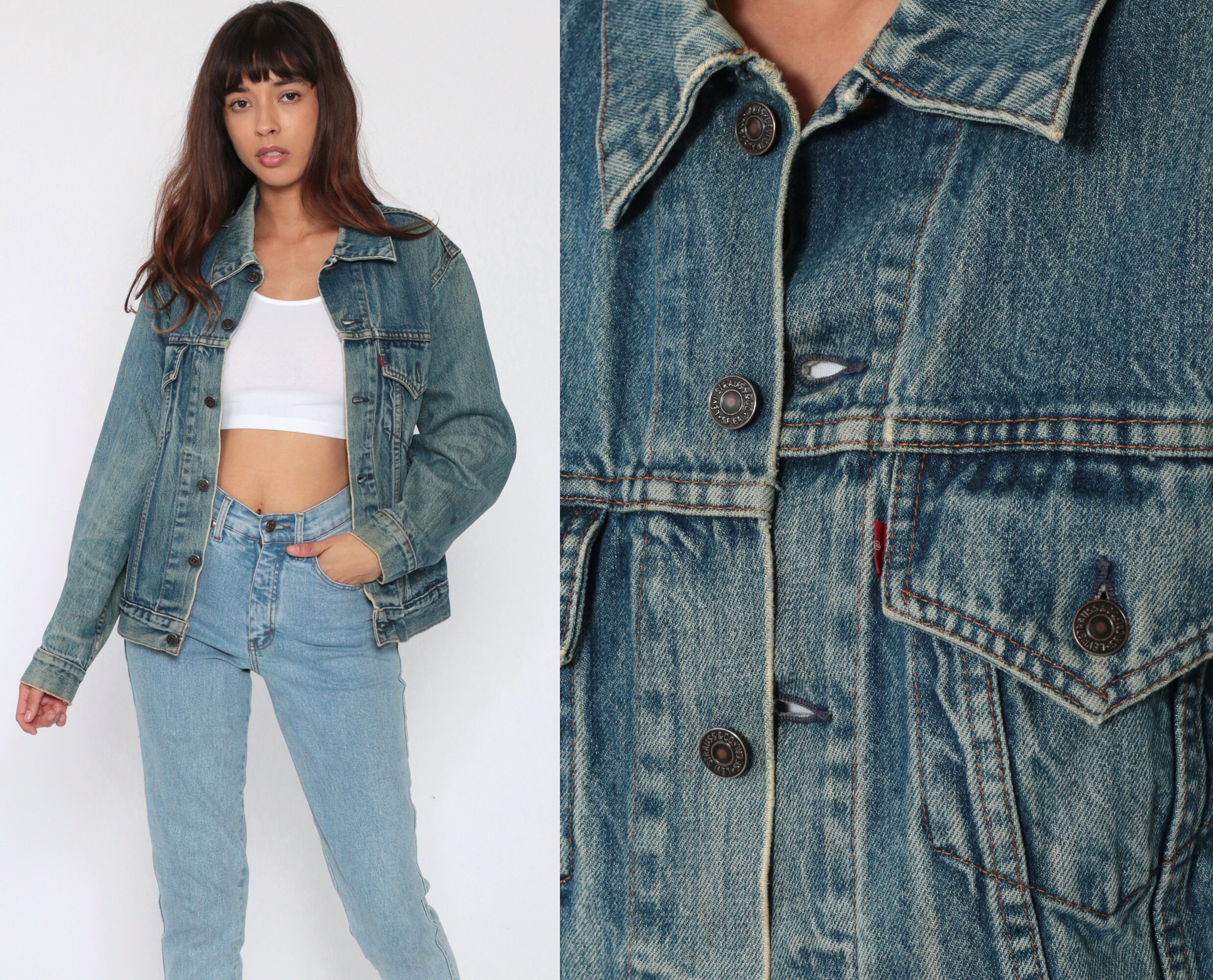 80s levi denim jacket