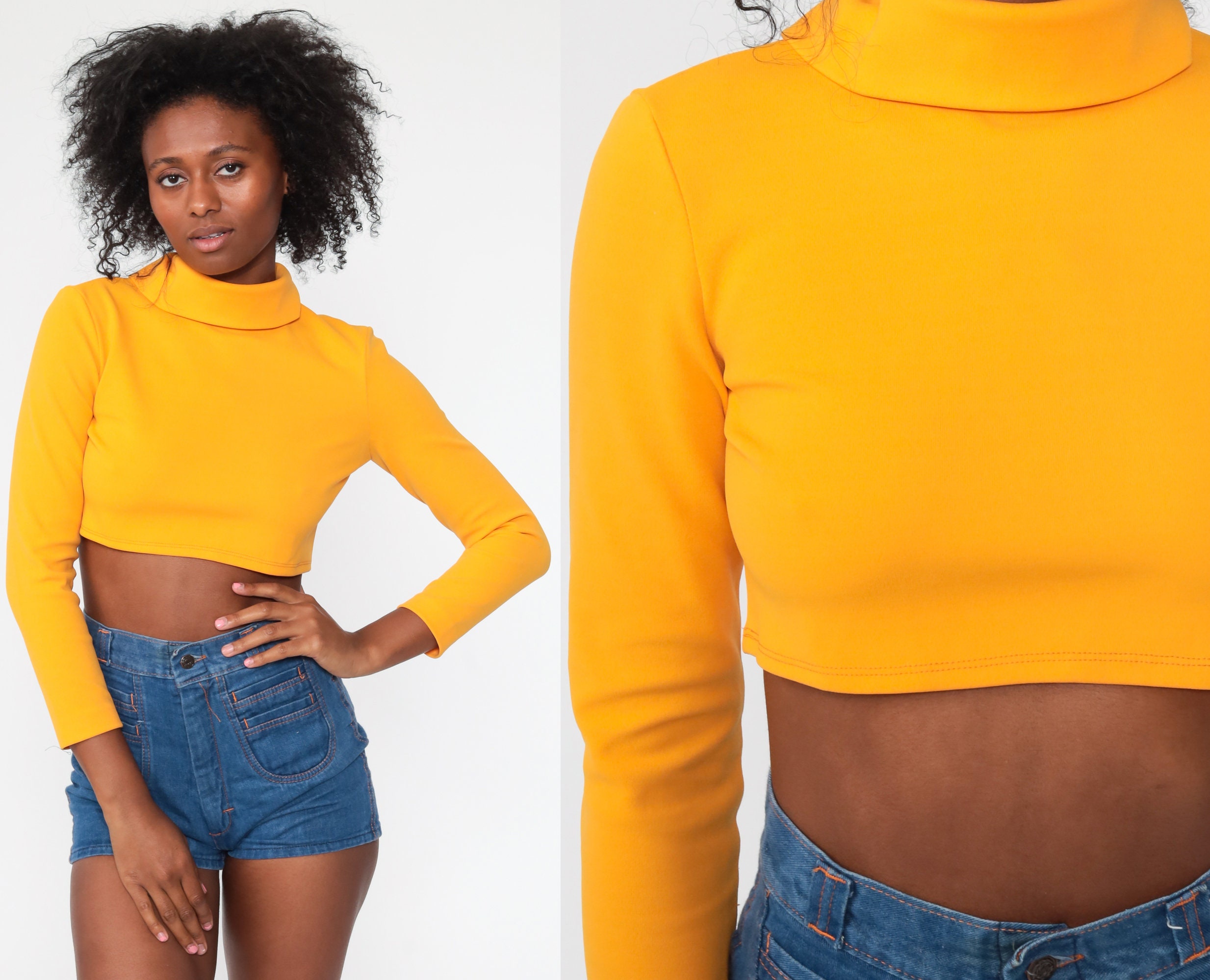 yellow 70s shirt