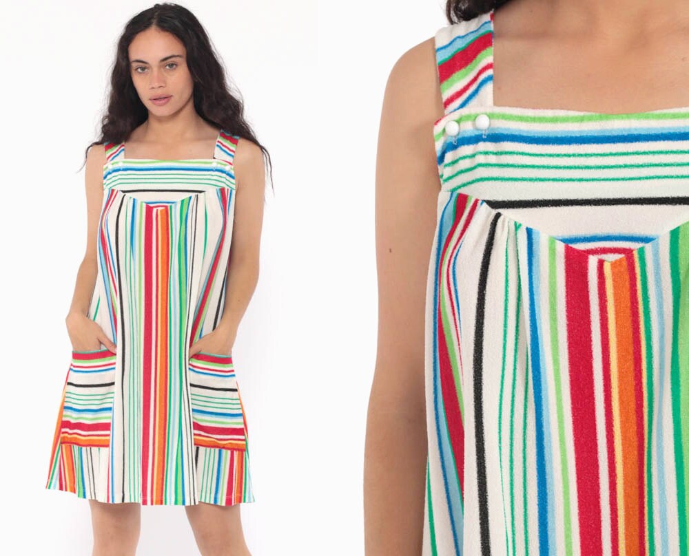 terry cloth lounge dress