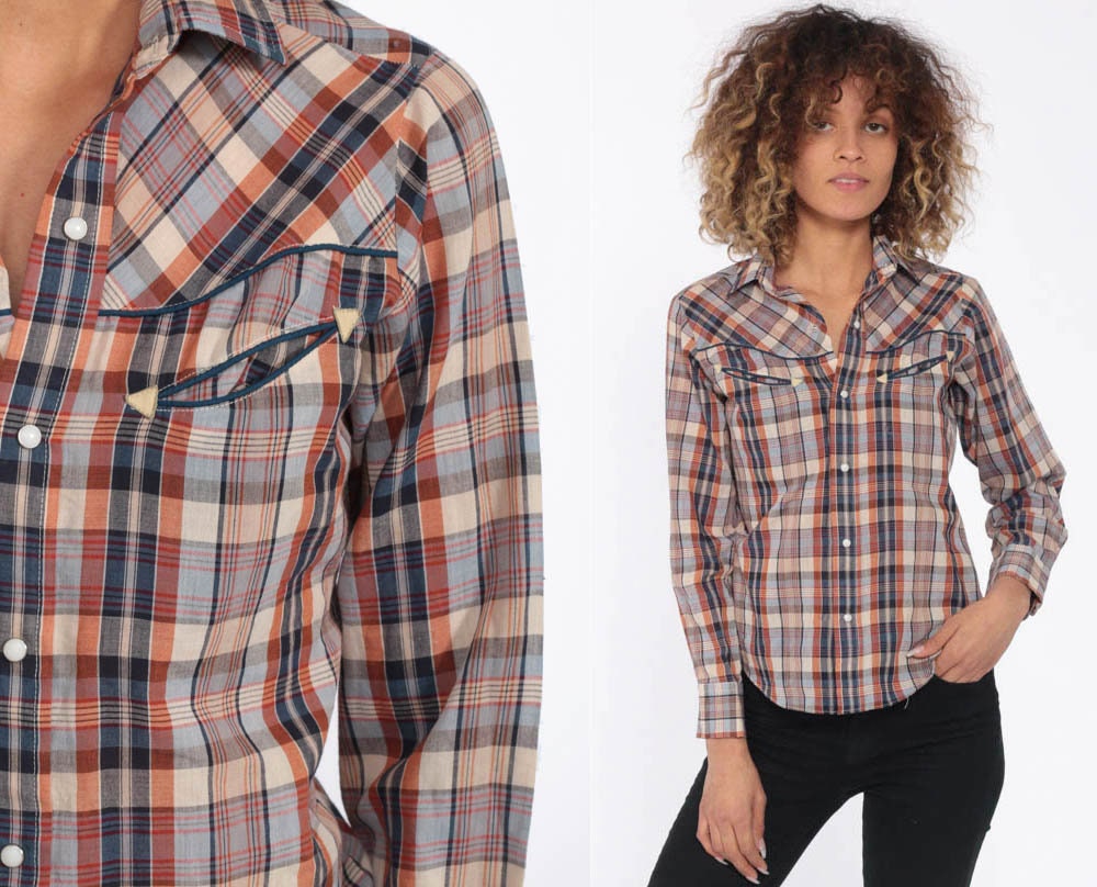 Vintage Levis Shirt Western Shirt 70s 