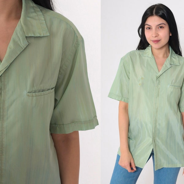 SAGE + FIG Striped Button Up Long Sleeve Shirt