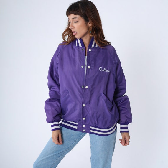 80s Uniform Jacket Purple Lavender Inn Colleen Bo… - image 2