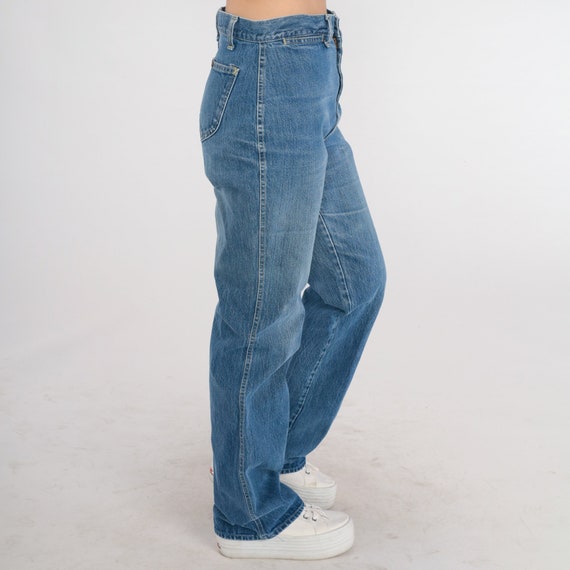 Bootcut Jeans 90s Lee Straight Leg Mom Jeans High… - image 4