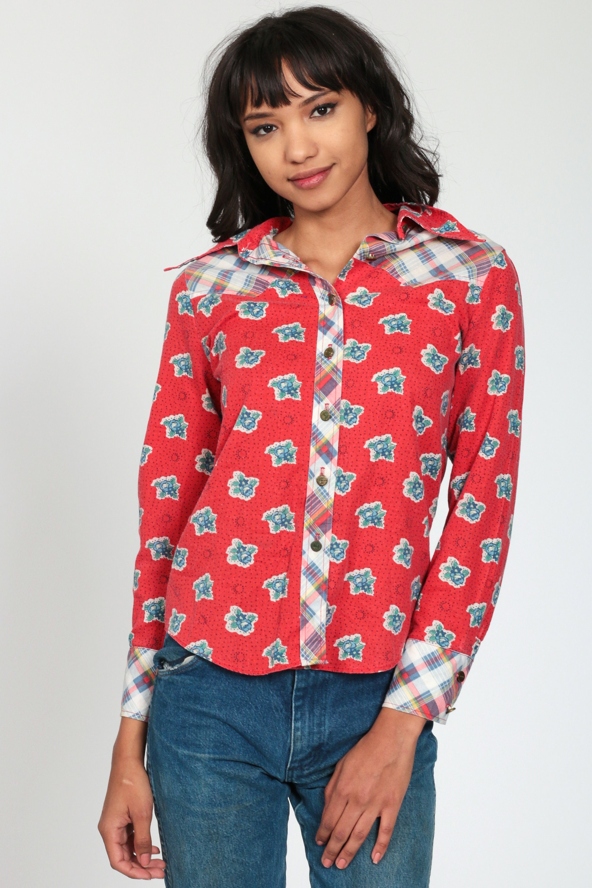 western blouse pattern