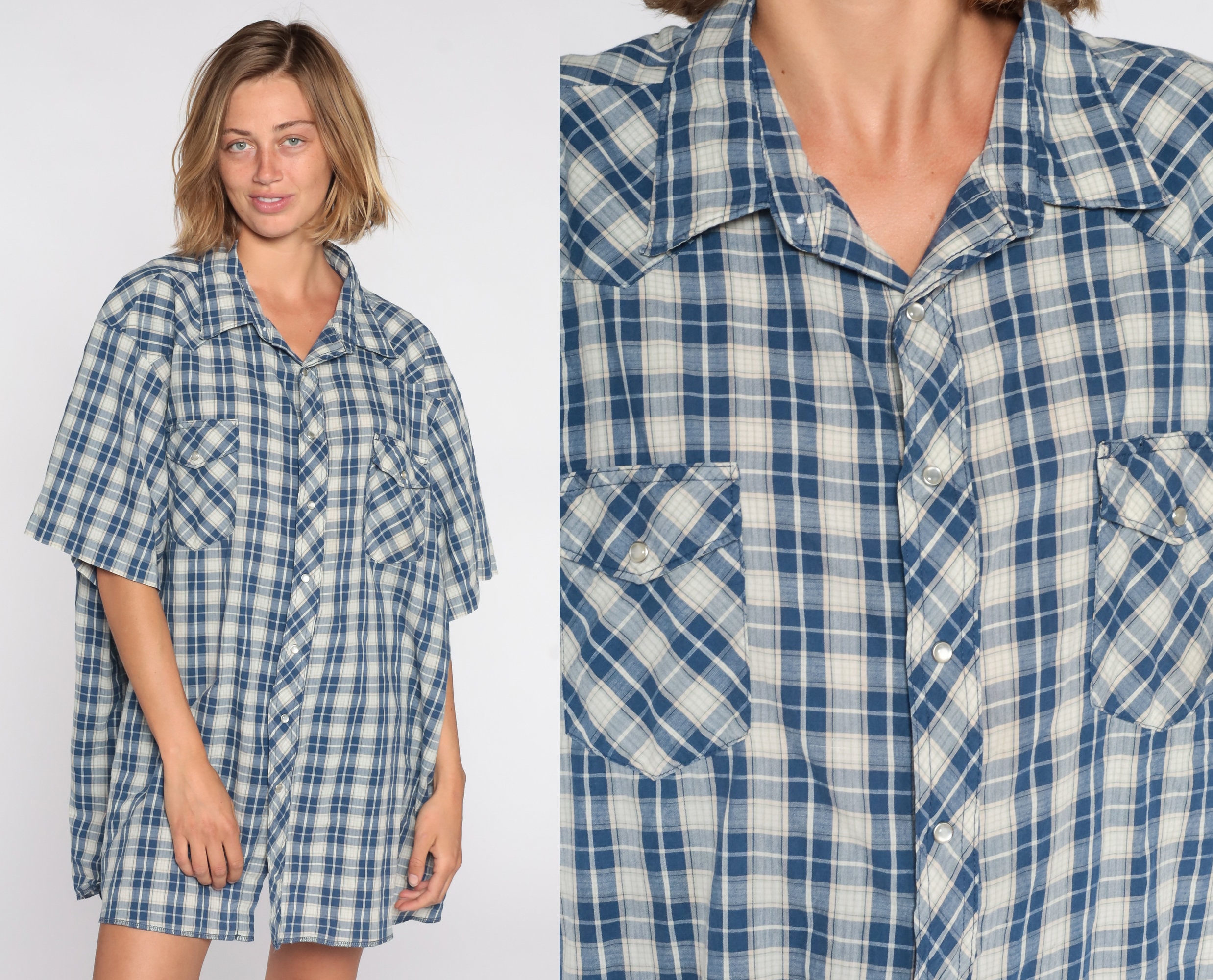 Chemise boutonnée noire Rock47 by Wrangler Pearl Snap