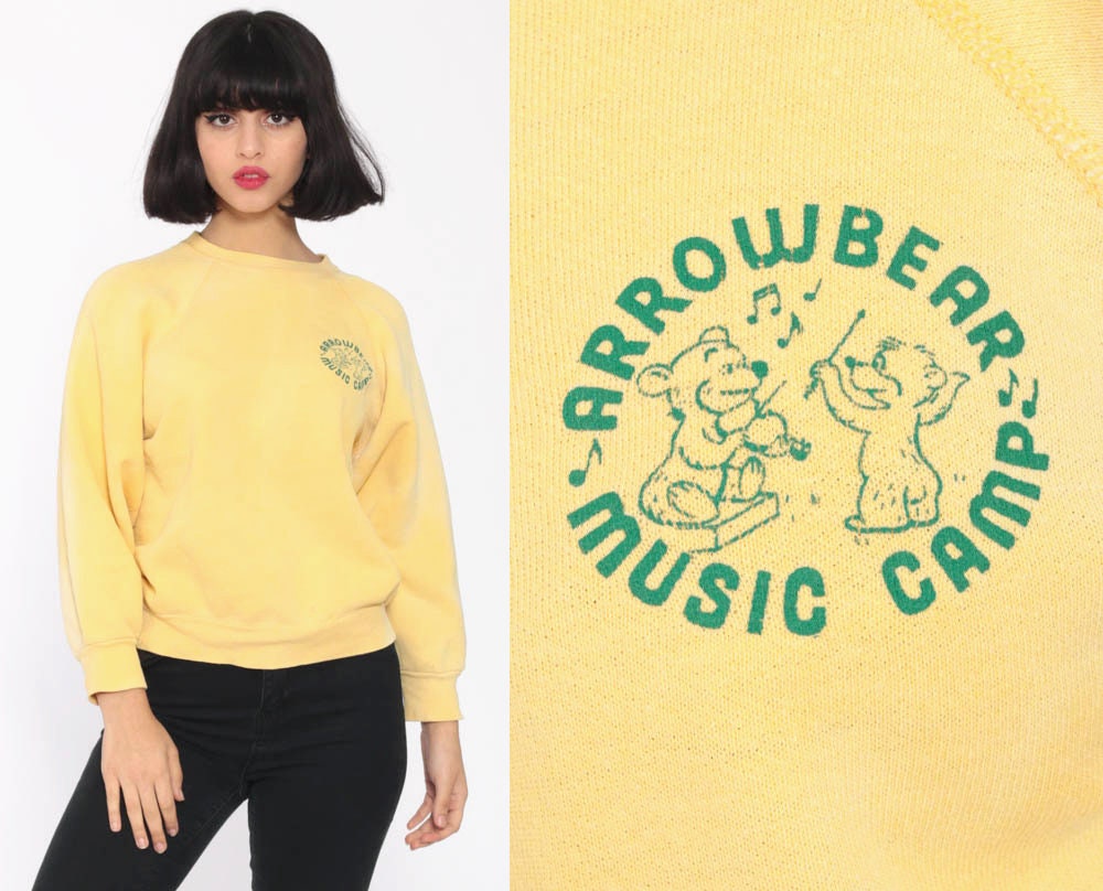 Distressed Raglan Sweatshirt ARROWBEAR 