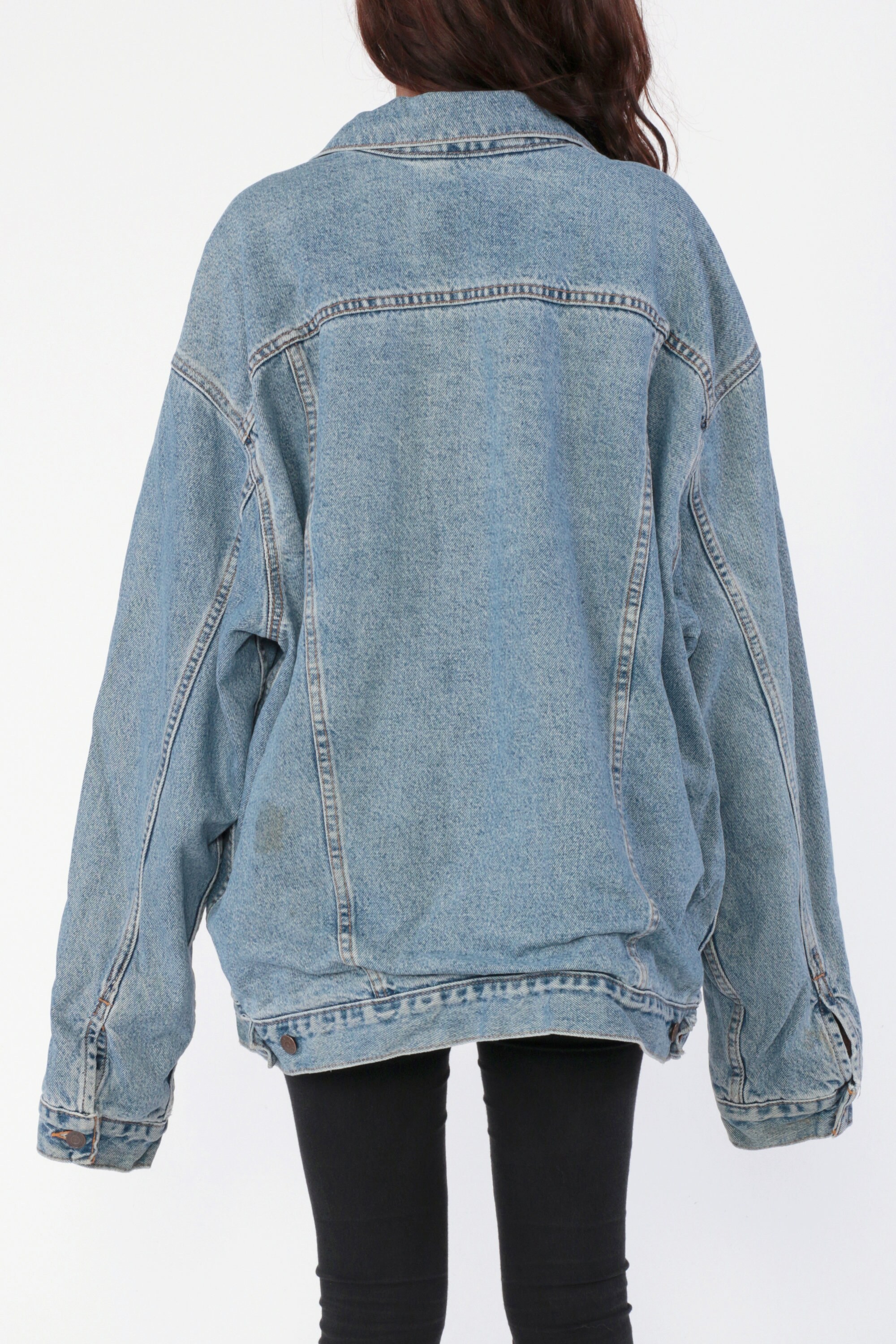 blue jean levi jacket