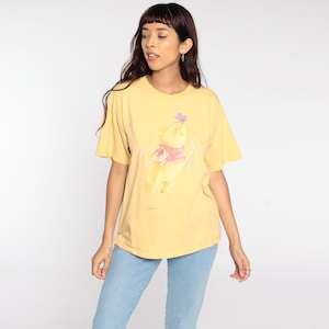 Camiseta de Winnie the Pooh, camiseta de Walt Disney, camiseta con dibujos animados de los años 90, camiseta retro vintage de los años 90, camiseta kawaii mediana